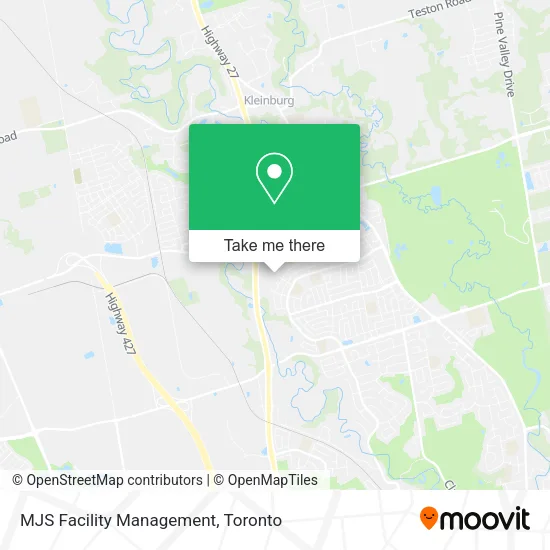 MJS Facility Management map