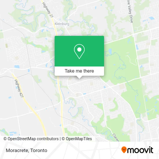 Moracrete map