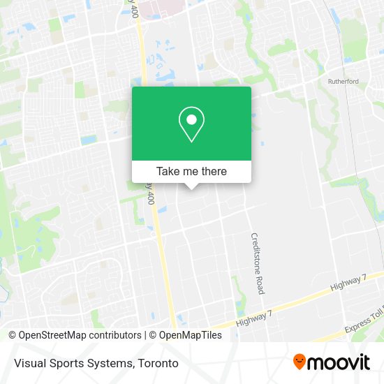 Visual Sports Systems map