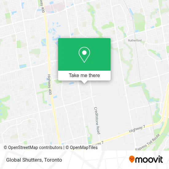 Global Shutters map