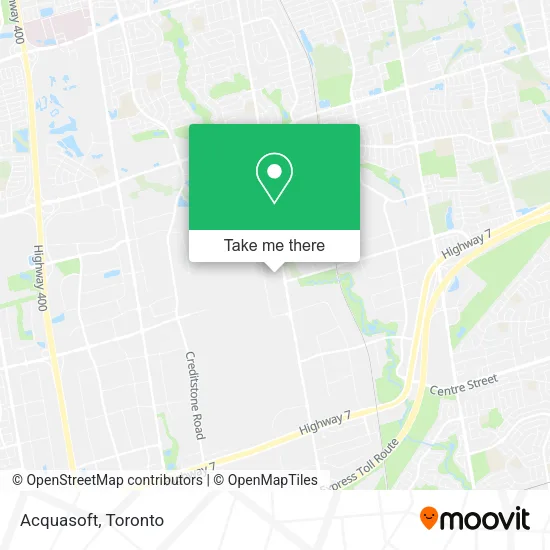 Acquasoft map