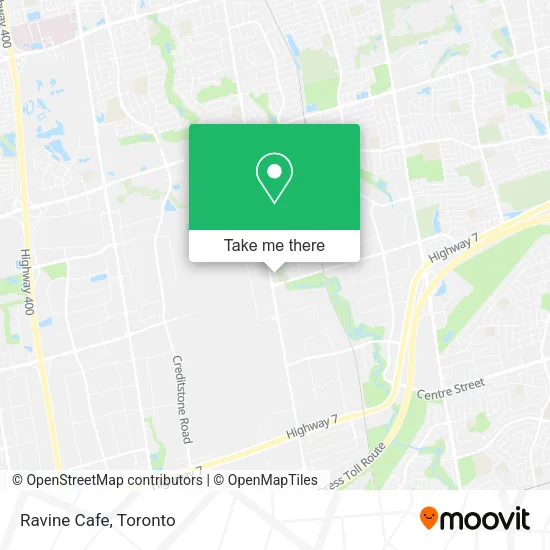 Ravine Cafe map