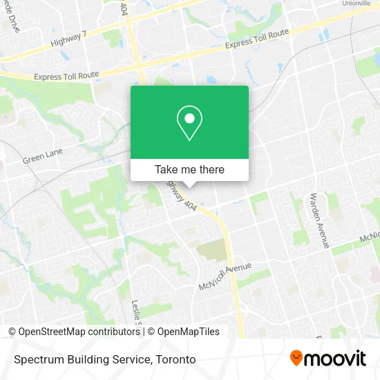 Spectrum Building Service map