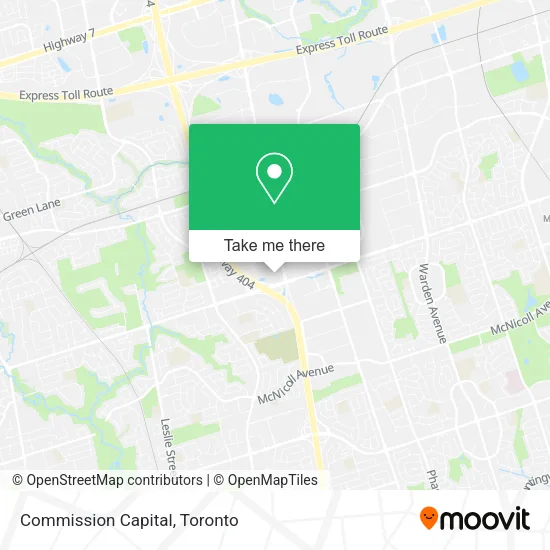 Commission Capital map