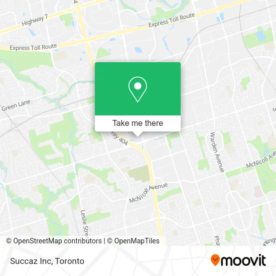Succaz Inc map