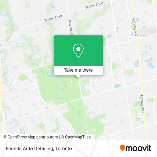 Friends Auto Detailing map