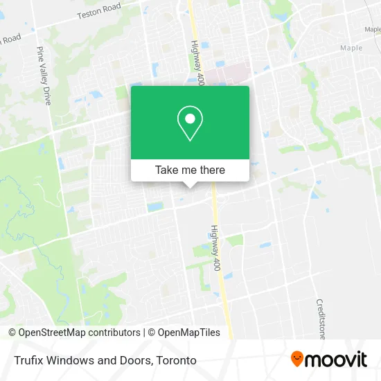 Trufix Windows and Doors map