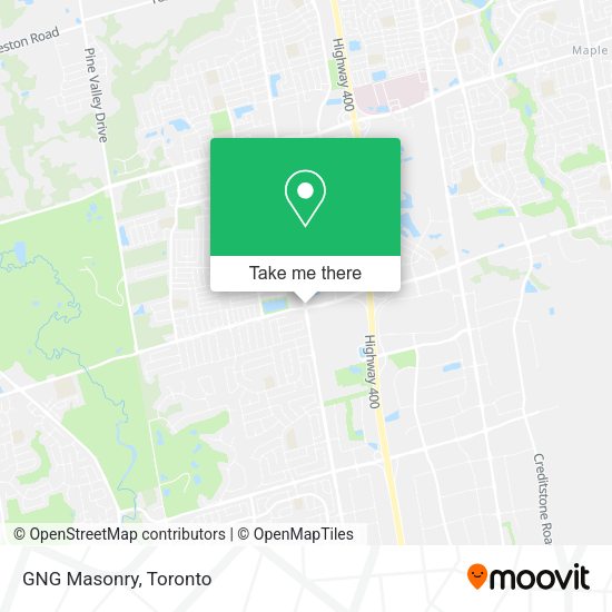 GNG Masonry map