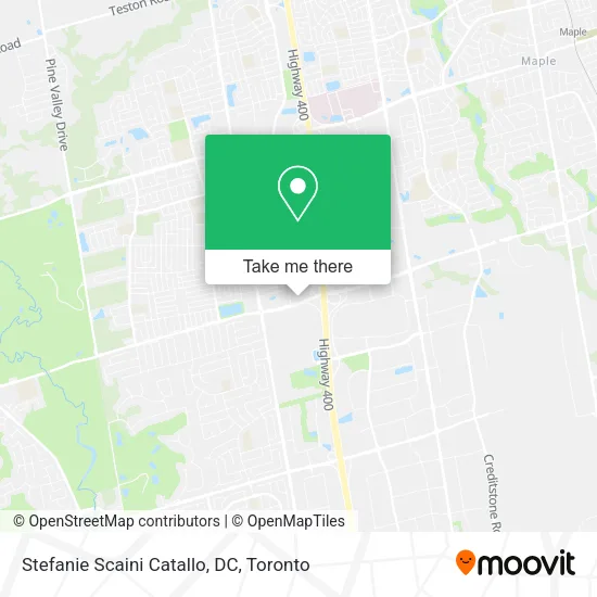 Stefanie Scaini Catallo, DC map