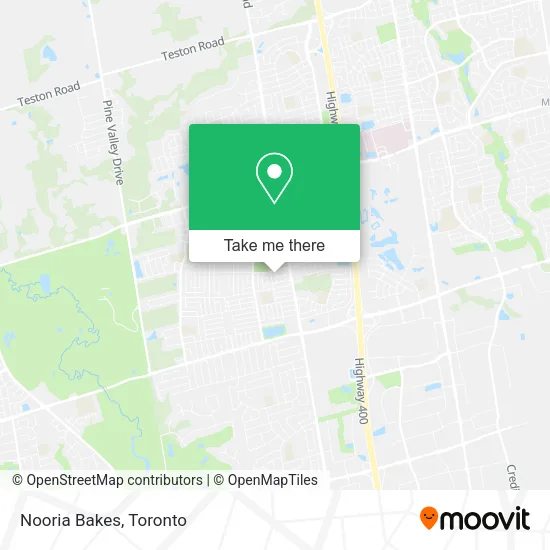Nooria Bakes map