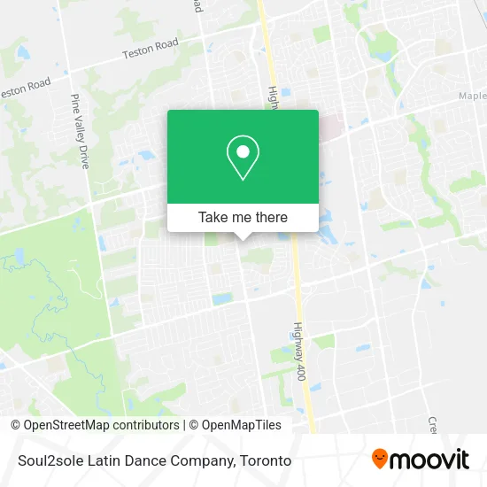 Soul2sole Latin Dance Company map