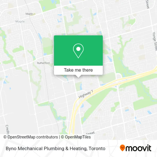 Byno Mechanical Plumbing & Heating plan
