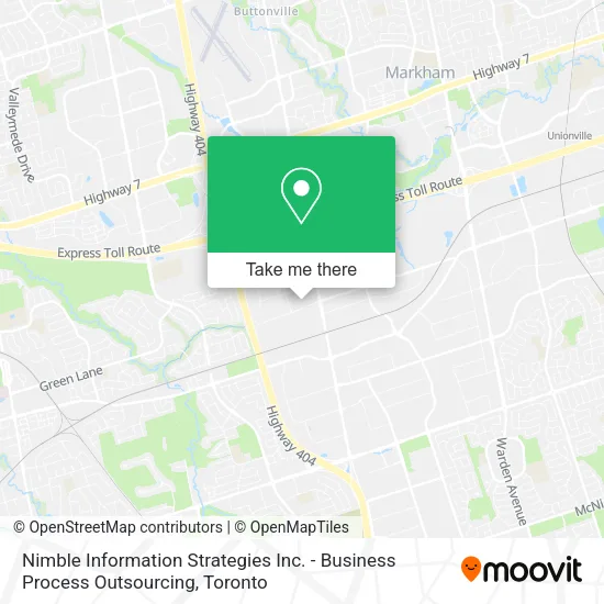 Nimble Information Strategies Inc. - Business Process Outsourcing map