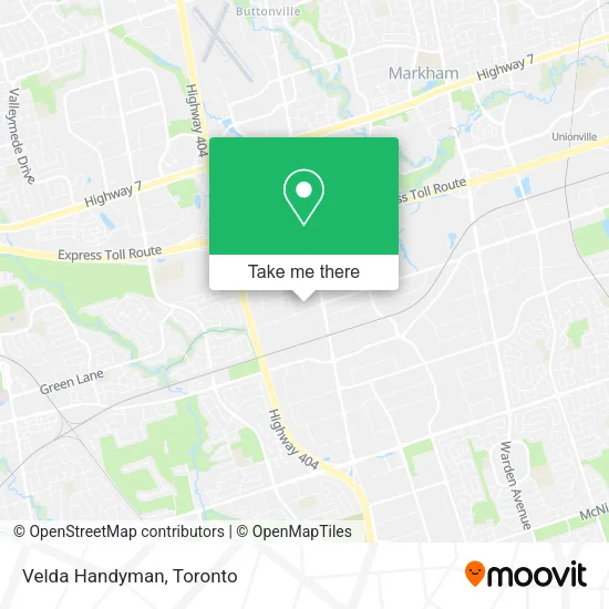 Velda Handyman map
