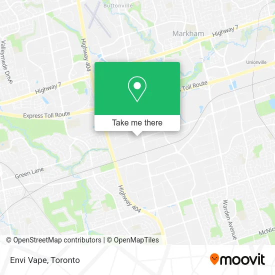 Envi Vape map