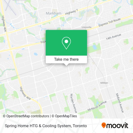 Spring Home HTG & Cooling System map