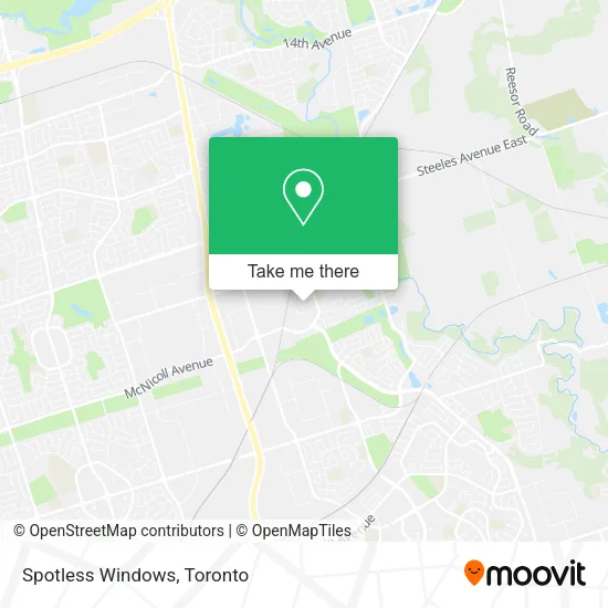 Spotless Windows map