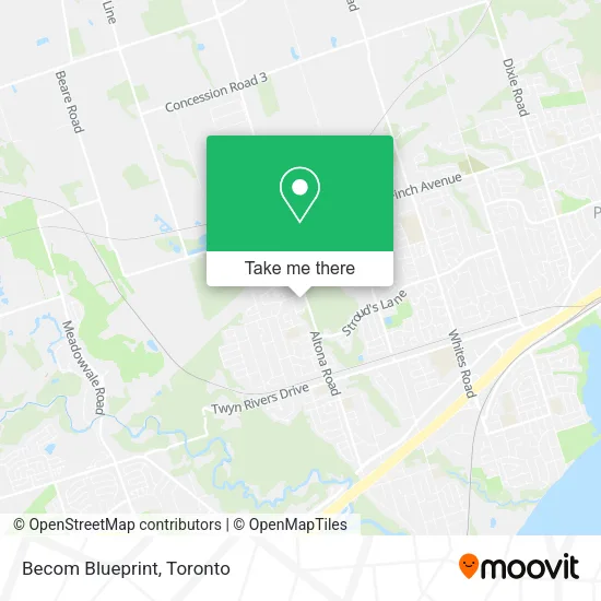 Becom Blueprint map