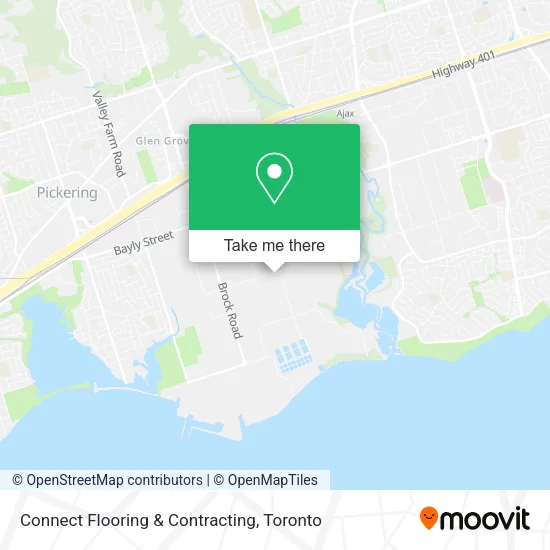 Connect Flooring & Contracting map