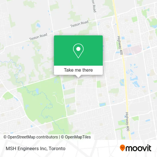 MSH Engineers Inc map