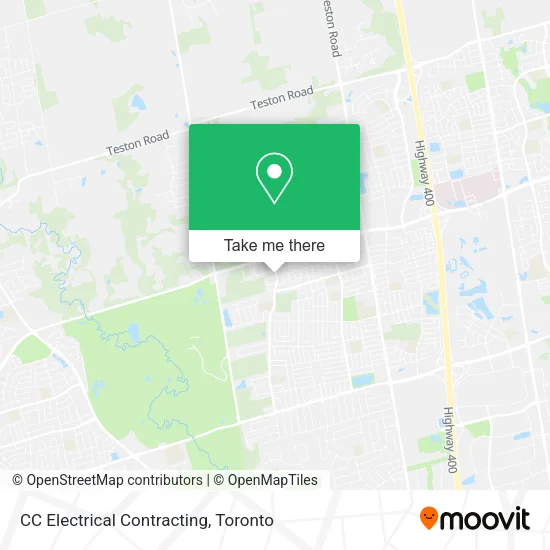 CC Electrical Contracting map