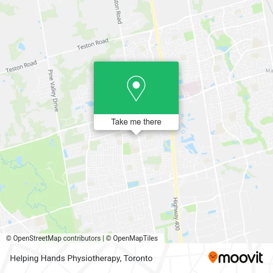 Helping Hands Physiotherapy map