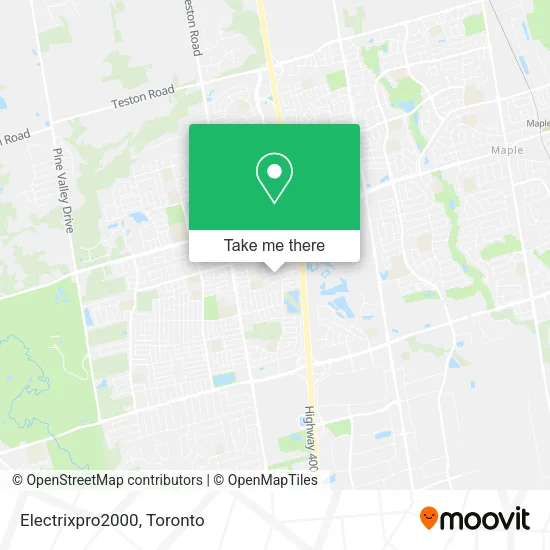 Electrixpro2000 map