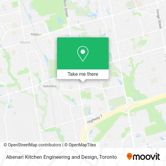 Abenari Kitchen Engineering and Design map