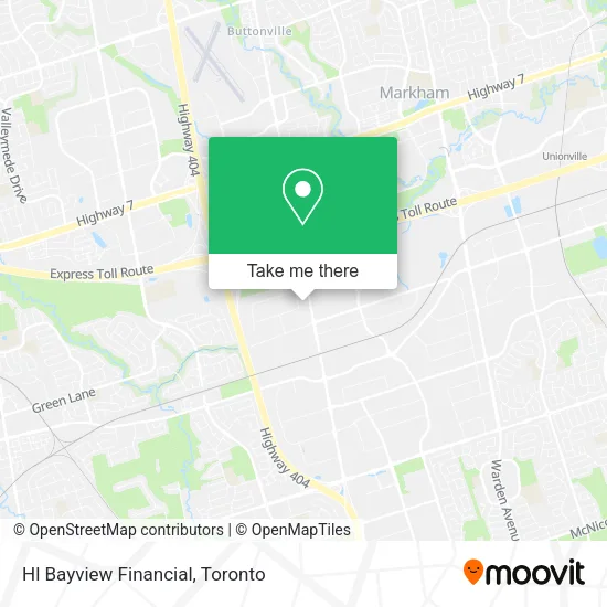 Hl Bayview Financial map
