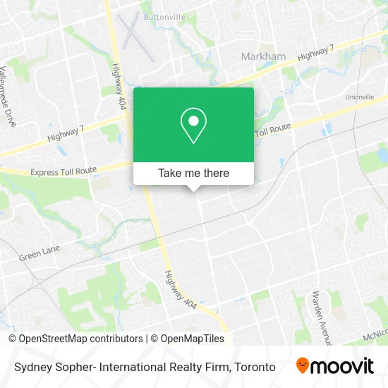 Sydney Sopher- International Realty Firm map