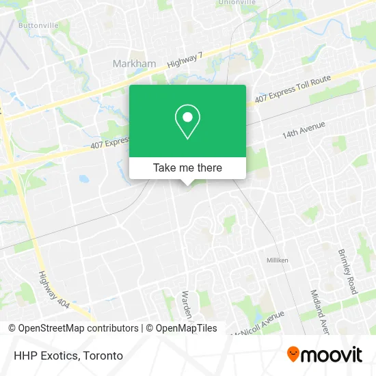 HHP Exotics map