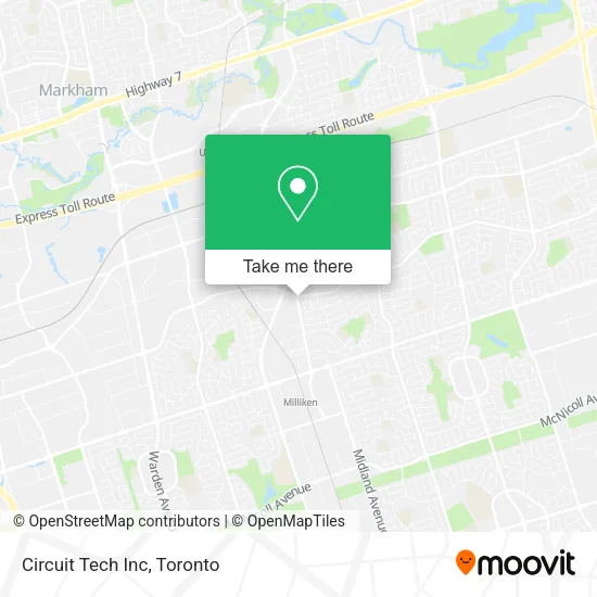 Circuit Tech Inc map
