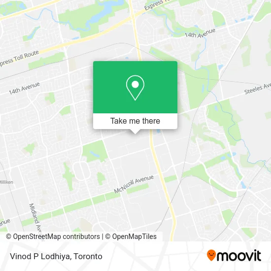 Vinod P Lodhiya map
