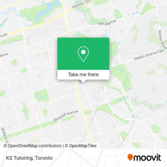 KS Tutoring map