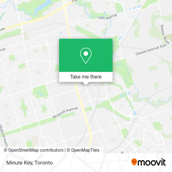 Minute Key map