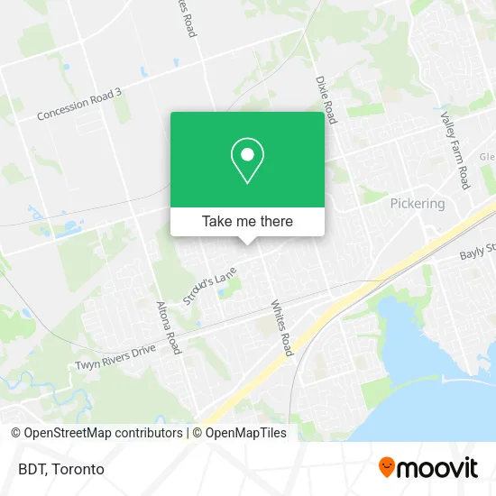 BDT map