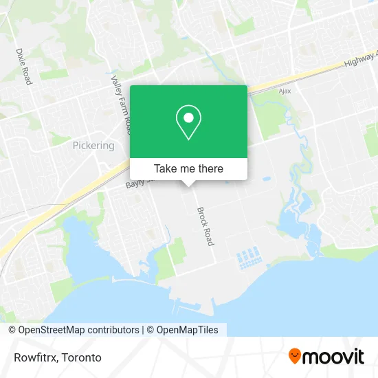 Rowfitrx map