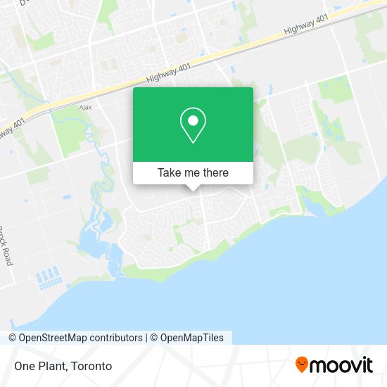 One Plant map