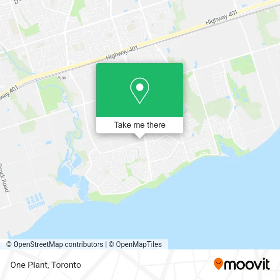 One Plant map
