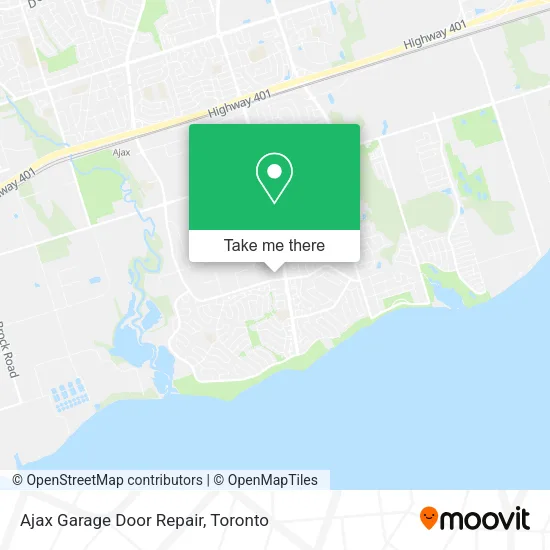 Ajax Garage Door Repair map