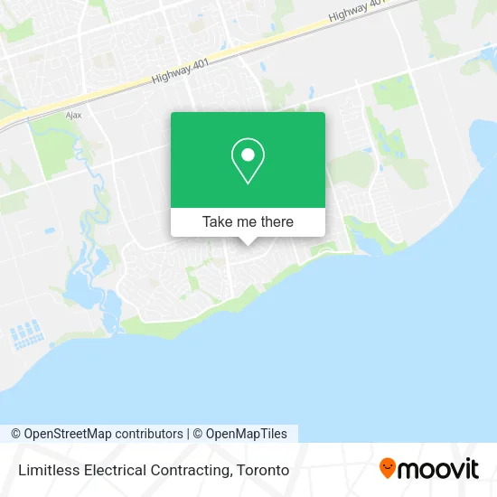 Limitless Electrical Contracting map
