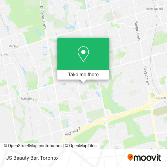 JS Beauty Bar plan