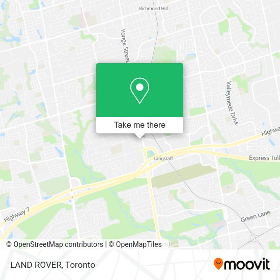 LAND ROVER map