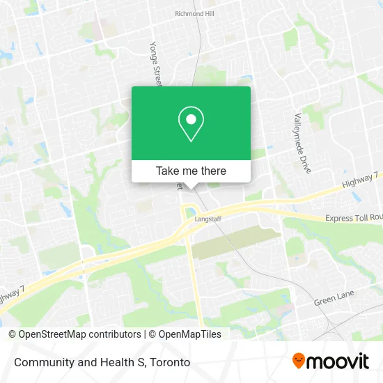 Community and Health S map