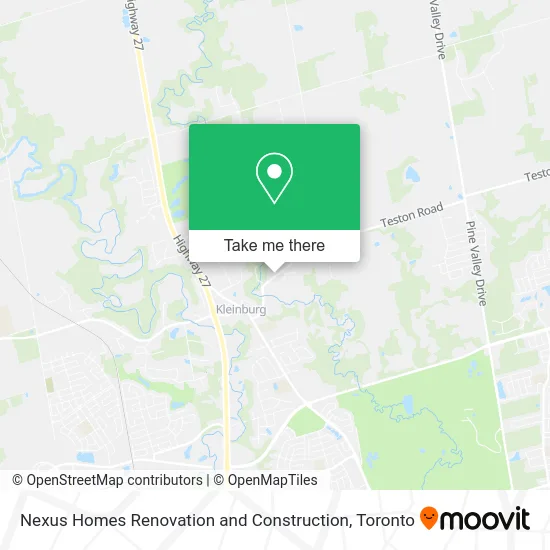 Nexus Homes Renovation and Construction map