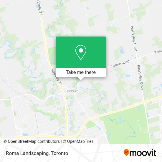 Roma Landscaping map