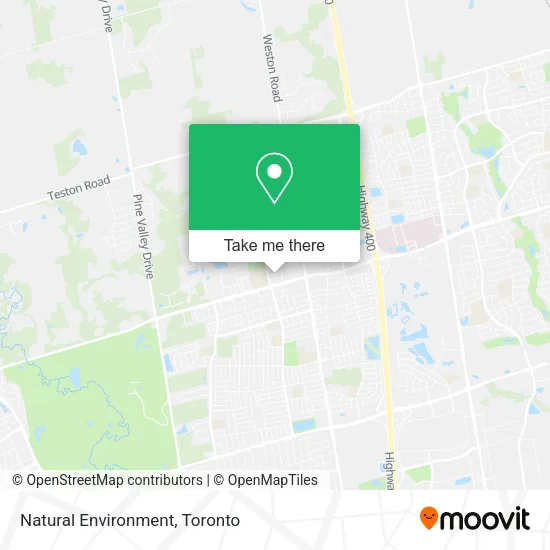 Natural Environment map