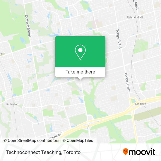 Technoconnect Teaching map