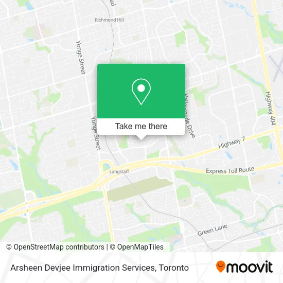 Arsheen Devjee Immigration Services map