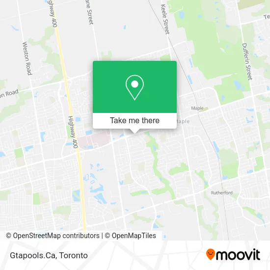 Gtapools.Ca map